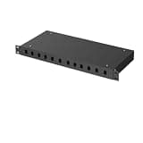 jFttKqxg 12 Port Optical Fiber Terminal Box SC/FC/ST/LC Air-Cold-Rolled Steel Full Load Enclosure for Data Center Networks(12 Port LC Empty Box)
