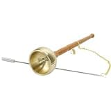 Meditation and Yoga Singing Bowl - Wooden Handled Singing Bowl - for Awakening and Chanting Percussion Instrument