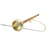 Meditation and Yoga Singing Bowl - Wooden Handled Singing Bowl - for Awakening and Chanting Percussion Instrument