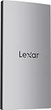 Lexar 2TB ES3 External SSD, Up to 1050MB/s Read, Storage Expansion, Compatible w/USB-C Smartphones, iPhone 15/16, PC, Mac, Tablets, Sleek & Sturdy Design, Silver (LES3XXX002T-RNSAU)