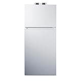 Summit 30” Break Room Refrigerator - Freezer, 18 cu.ft. Capacity, ENERGY STAR Certified, White - BKRF18W2LHD (Left Hand Door, White)