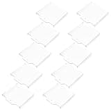 SUPVOX 10pcs Fire Alarm Protective Cover Transparent Fireproof Switch Guard Emergency Button Shield Prevents Accidental Activation Easy Install Fire Equipment Protector for Indoor Use