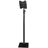 SDdPulse TV Mount,Sturdy Wall-Mounted Monitor Stand 15-32 inch TV Black Floor Mount, Lifting 5 Speed Adjustment Vertical Display Bracket Good