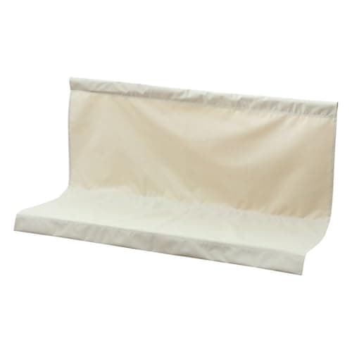 dDanke Waterproof 600D Oxford Fabric Swing Seat Cover Replacement for Garden Patio Hammock 2-3 Seater Beige (58.27 in×19.69 in×19.69 in)