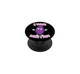 I Yam What I Yam Ube Pun Purple Yam Dad Joke PopSockets Adhesive PopGrip