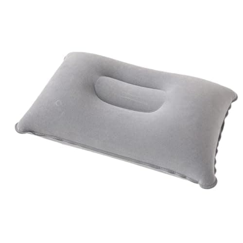 Genérico Air Pillow - Comfortable Inflatable Pillow Support Soft Design, Compact and Portable Fast Inflation Comfort for Travel Inflatable Pillows | Seat Bed Car Airplane Travel Rest Use