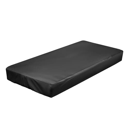 Rilime Treadmill Cover, Waterproof Outdoor Treadmill Covers with Drawstring, Upgrade Dust Proof Heavy Duty Non-Folding Running Machine Treadmill Covers for Indoor Outdoor - 43" L x 19.09" W x 5" H