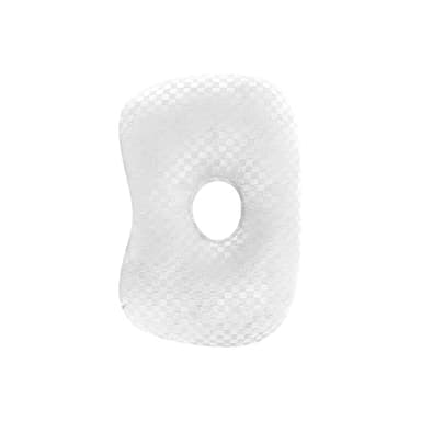 Shinycome Breathable Shredded Foam Cushion with Ear Space for Pressure Relief Lightweight Travel Pillow