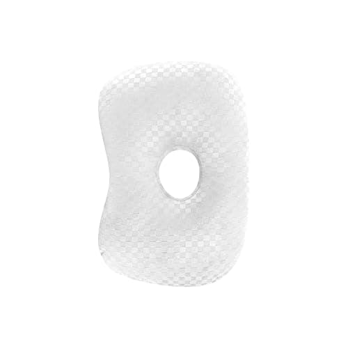 Shinycome Breathable Shredded Foam Cushion with Ear Space for Pressure Relief Lightweight Travel Pillow