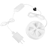 GOOHOCHY Portable Mini Washer for Shirts and Underwear with High-frequency Vibration and Easy to Use Abs Resin Material Suitable for Travel and School Use