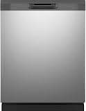 Built in Dishwasher for Men/Women, High-Speed Wash Sprayer, Surface Waterproof, Dishwasher for Home Use 8 Cycles Black
