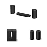 Sony BRAVIA Theater Trio Home Theater Audio System (HT-A8) with Sub 9 Premium Wireless Subwoofer (SA-SW9) and Rear 9 Wireless Rear Speakers (SA-RS9) Bundle