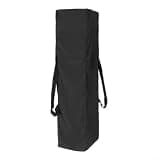 Portable Black Polyester Tent Storage Bag with Side Handles, for weather-resistant Carry Case for Camping and Picnic Gazebo or Marquee, Large Outdoor Organizer for Travel 140x34x54cm(140 * 34 * 44cm)