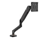 VXOWVBVJ Pneumatic arm single-arm monitor stand, 10-32 inch height adjustable(Black)