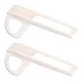 SHINEOFI 1 Pair Chair Belt Fixing Clip for Nursery and High Chairs, Plastic Harness Buckle with Wide Compatibility and One-Handed Operation, Secure Strap Kit for Studying and Family