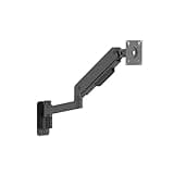 Single Monitor Wall Mount for 17 to 45 Inch (Black)