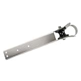 predolo Stainless Steel Anchor Roller Bracket Black Nylon Marine Hardware Flat Arm
