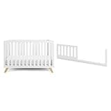Comfy Cubs Crib and Crib Conversion Kit for Toddlers Bundled