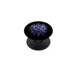 Electric Storm Rose Gothic Purple Lightning PopSockets Adhesive PopGrip