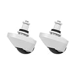 Front Caster Wheel,Compatible For Dreame,D9 L10 Pro L10s X30 Ultra X40 L20 For Mova L300/L600,Robot Vacuum Spare Parts(White 2pcs)