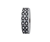1000 Dots Scanner Markers Matte Black Markers, 3D Scanning Markers/Dots/Stickers for Complex Details(Inside 2 Outside 4mm)