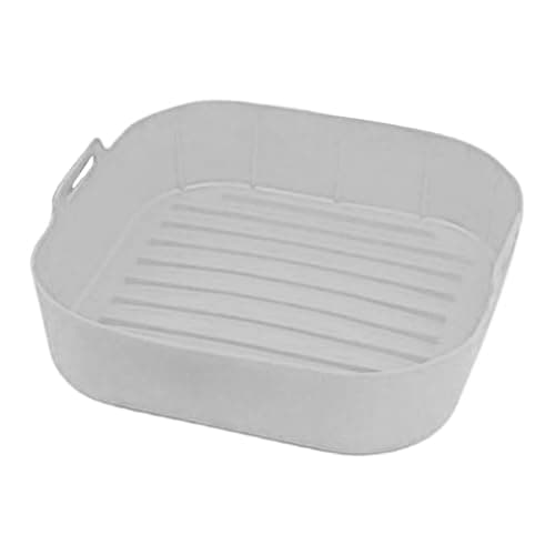 Air Fryer Liners, Reusable Cooking Mats, Fryer Liners with Handle Design, Food Grade Liner with Non Stick, Kitchen Accessories, Air Fryers Liner for Vegetable Pizza Sausage Use