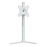 WYSJKJGH White 17" - 32" Desktop Monitor Arm LED Display Stand