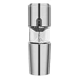 OISNGWNG Portable Coffee Maker Multifunction Mini Electric Espresso Grinder Machine Stainless Steel Rechargeable