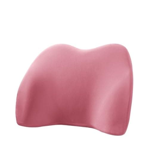 cynarae Car Cute Headrest Pillow Neck Comfortable Soft Car Seat Pillows for Driving Head Rest Cushion for Travelling and Home (Pink Waist Support)