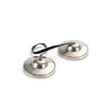 Qianly Cymbals with Strap Ringing Hand Cymbals Copper Percussion for Practitioners, Smooth