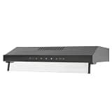 900 CFM Under Cabinet Range Hood, Dual Motor Kitchen Exhaust with Touch Control & Gesture Sensing, Stainless Steel, 3 Speed Settings for Home & Restaurant