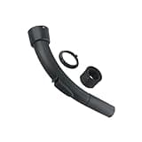 Black Spare Vacuum Cleaner Wand Bent Handle Bend Hose End, Compatible For Hoover, 32mm, Effortless Cleaning Solution For Every Home