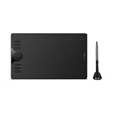 HUION Drawing Tablet HS610 Graphic Tablet with Battery-Free Stylus 8192 Pen Pressure Tilt Function, 10x6.25 Inches Digital Art for Animation & Design, Compatible with Windows/Mac/Android