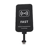 Yoidesu 10W Fast Wireless Charging Receiver for Type C Interface Phones, Foldable Plug, Interface Protection, Stable Efficient Charging, Multiple Safety Protection