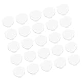 Happyyami 50pcs Biconvex Lens Accessories for Virtual Reality Headsets with Light Blocking PC Plastic Material, 25mm Diameter and 45mm Focal Length, for Gaming Consoles and Group Activities