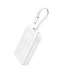 Anker Portable Charger, 10,000mAh 30W Power Bank, USB-C in and Out Fast Charging Battery Pack, Travel Essential Phone Power Bank, for iPhone 17/16, Galaxy and More (White, 10000, Milliamp Hours)