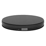 Electric Photography Turntable, 22.04 LB (10 KG) Load Capacity, Smart Rotating Display Stand, 20s Rotation Speed, Ideal for Product Photography, Watch & Jewelry Display, USB Powered
