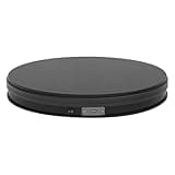 Electric Photography Turntable, Smart Rotating Display Stand, 22.04 lb (10 kg) Load Capacity, 20 s Rotation Cycle, Ideal for Product Photography, Watch and Jewelry Display, USB Powered