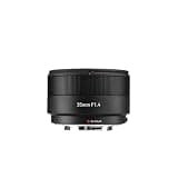 Compatible for Fujifilm XF X-M5 X-E5 X-T5, AF 35mm F1.4 APS-C Auto Focus Large Aperture Prime Lens
