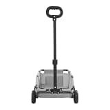 Dog Stroller Folding Pet Stroller for Small Dogs Travel Carbon Steel Frame 4 Wheels Adjustable Handle 16.53 lbs Capacity