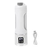 Powerful Plastic Portable Blender With Sip Spout Electric USB Mini Juicer Blender 12 Blade For Kitchen Office Travel Gym compact