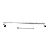 39.37inch Pressure Washer Water Broom, Stainless Steel Surface Cleaner with 1/4inch Quick Connector, Extended Reach Pressure Washer Attachment for Driveways Patios Decks (for Undercarriage Cleaner)