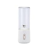 Powerful Glass Portable Blender With Drinking Lid 16 Blades Electric USB Juicer Blender For Kitchen Office Travel Gym compact(White)