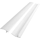 Lcarege 2PCS Silicone Stove Gap Cover, 21in Heat Resistant Stove Gap Filler Easy Clean Filler for Kitchen Counter Stovetop, Oven, Washing Machine, Dryer