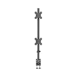 Dual-Screen Monitor Stand arm, no-Drill Rotating Dual-Screen Base