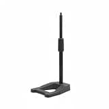 Generic 1 Piece Stand Desktop Mic Holder Sturdy Metal Base Flexible Height Lock Suitable for Professional Broadcasting, Large A-shaped Base Lightweight + Dedicated Rod
