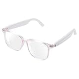 Tulbeys Smart Glasses for Women, Blue Light Filtering Lenses,Bluetooth 5.3, Audio & Mic, Intelligent Touch,Open-Ear Clear Sound Audio Glasses with Bluetooth, Ultralight Comfortable Design for Working.