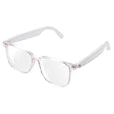 Tulbeys Smart Glasses for Women, Blue Light Filtering Lenses,Bluetooth 5.3, Audio & Mic, Intelligent Touch,Open-Ear Clear Sound Audio Glasses with Bluetooth, Ultralight Comfortable Design for Working.