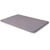 WAYIMPRESS Dog Crate Pad Mat, Waterproof Kennel Cage Mat, Outdoor Pet Bed for Medium Large Dogs, Pet Bed with High Resilience Foam,Wipe Clean & Easy Rinse, Anti Slip 35 inch Graphite Grey