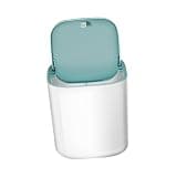 COOPHYA Portable Mini Washing Machine and Cleaning Sterilization Function with Strong Turbine Plastic Material, Blue Color, for Home Use and Travel, Suitable for Underwear and Clothes